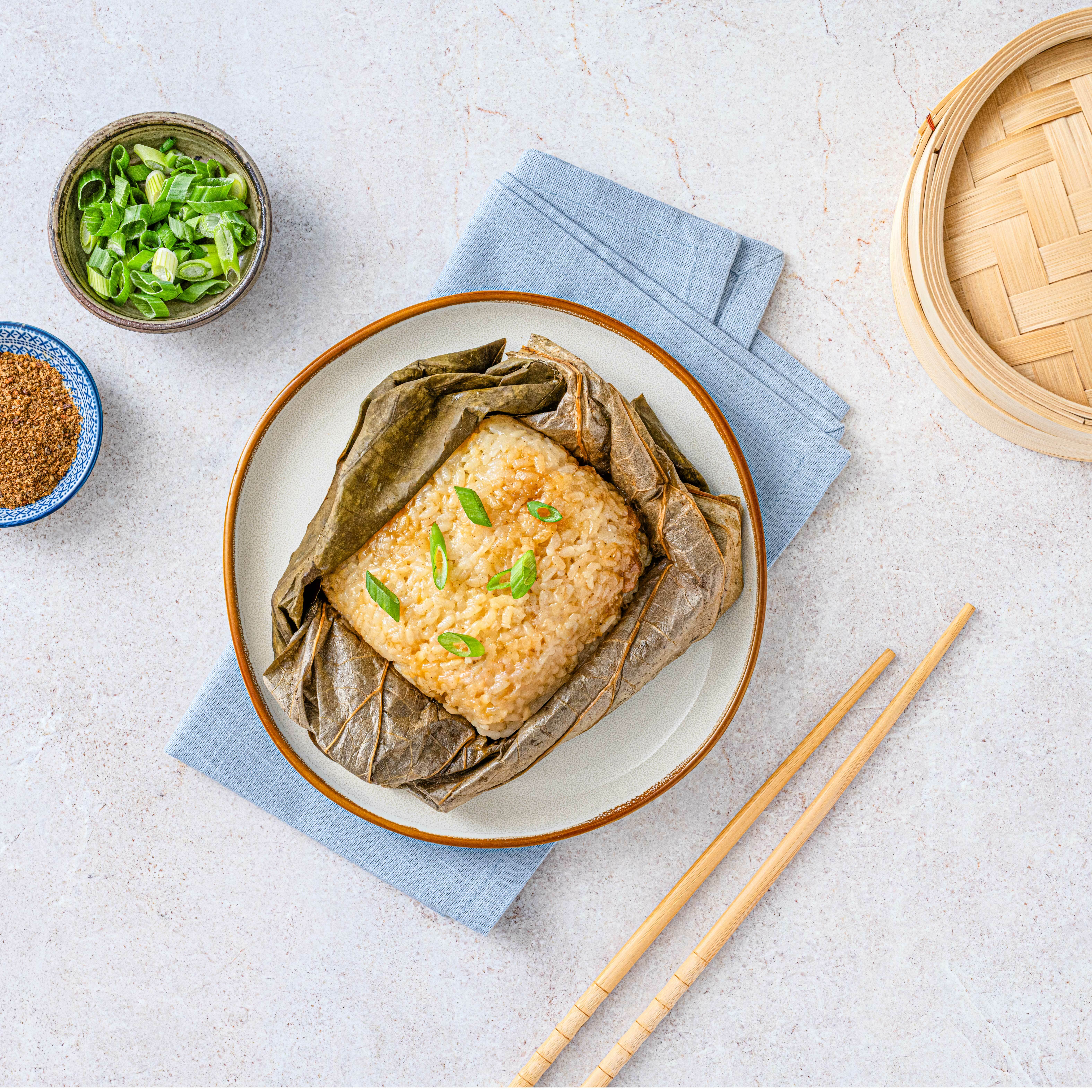 Sticky Rice Dumplings (Lo Mai Gai)